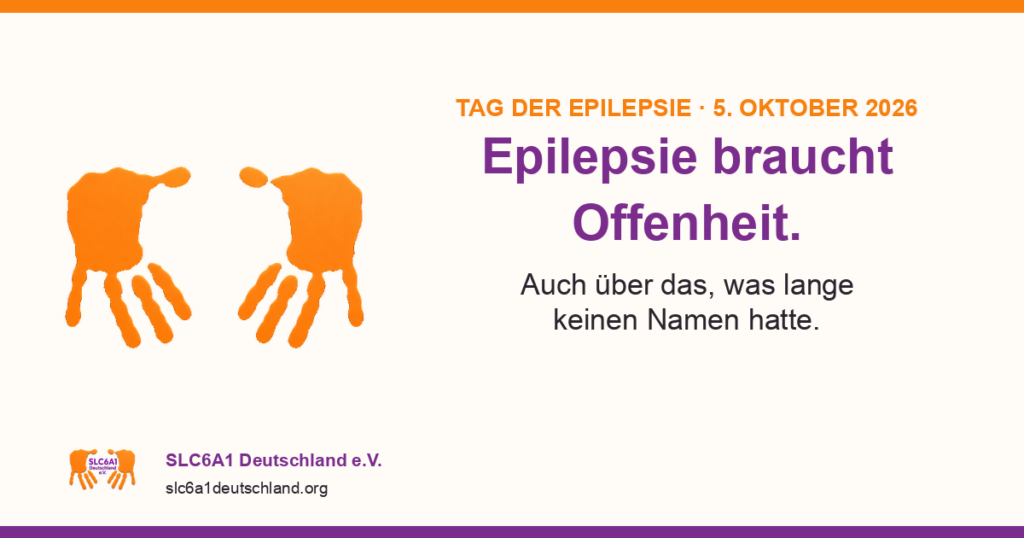 Tag der Epilepsie 2026: Offenheit heißt auch, über die Ursache zu sprechen